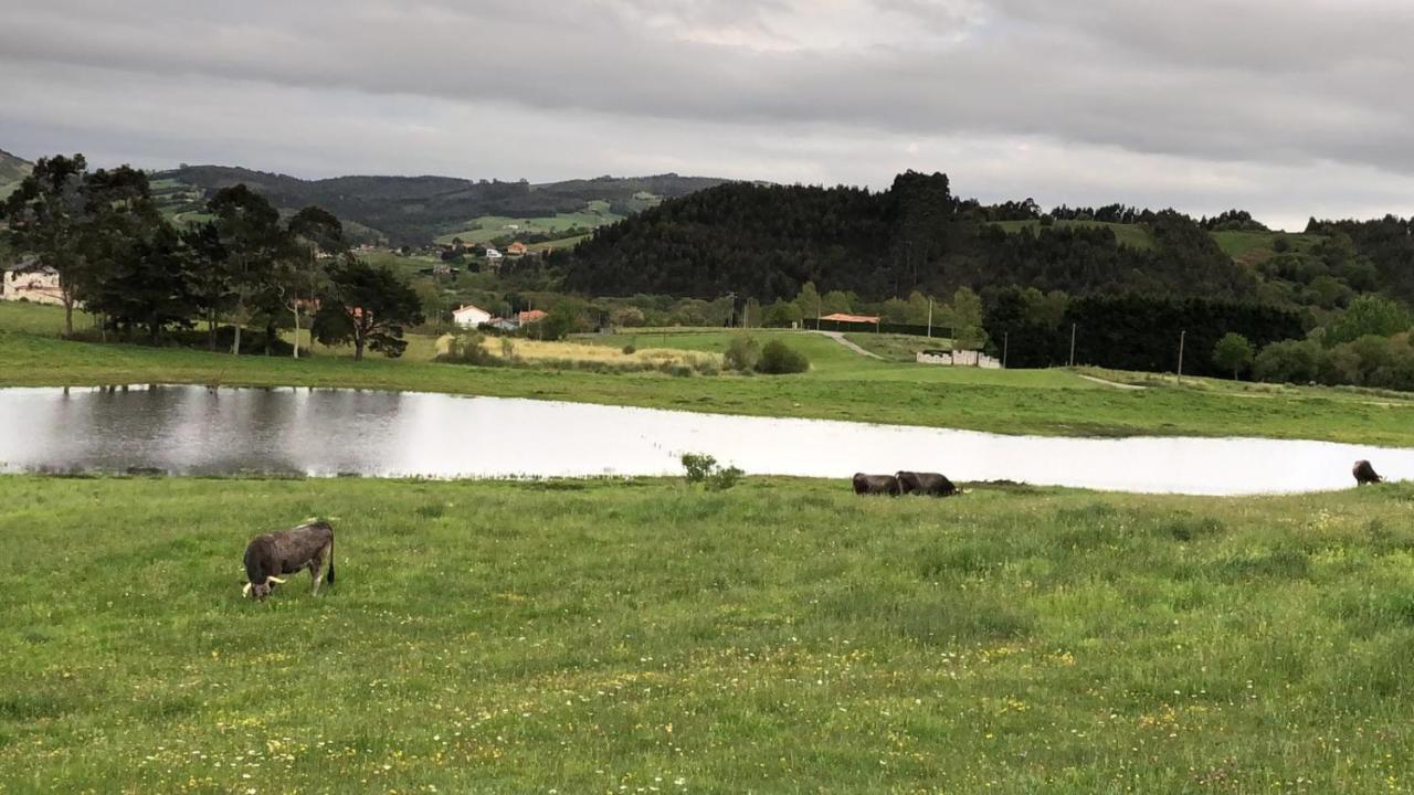 Posada Condado De La Mota Mogro Bagian luar foto